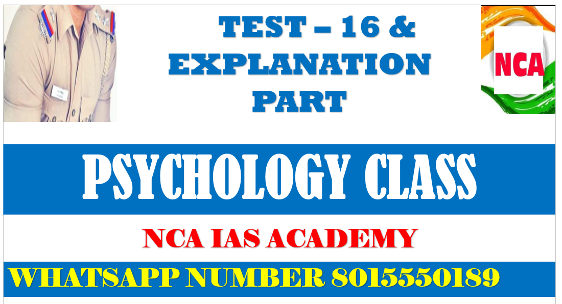 Protected: PSYCHOLOGY TEST – 16