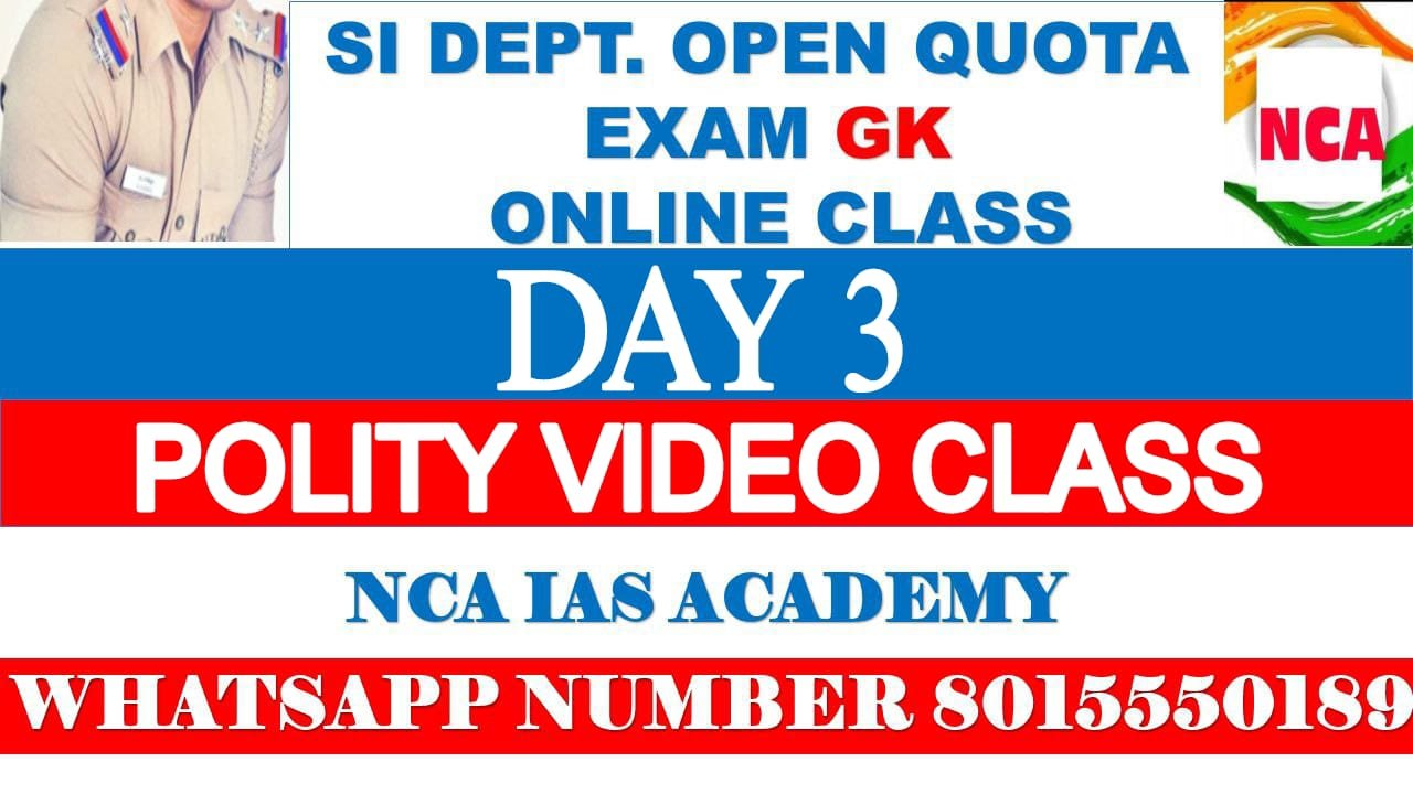 DAY 3 POLITY
