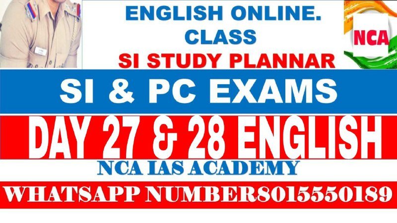DAY 27 AND 28 ENGLISH
