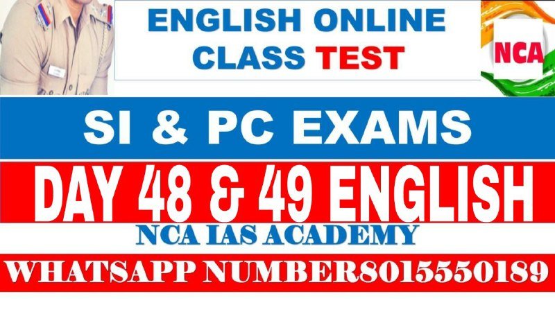 DAY 48 AND 49 ENGLISH
