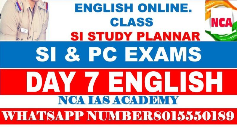 DAY 7 ENGLISH