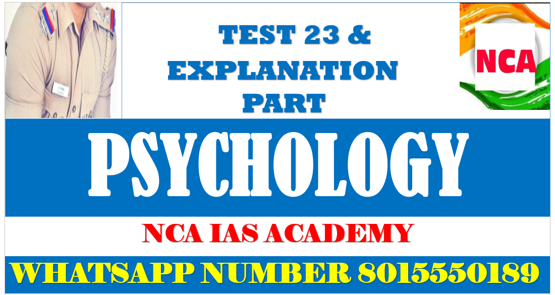 Protected: PSYCHOLOGY TEST – 23