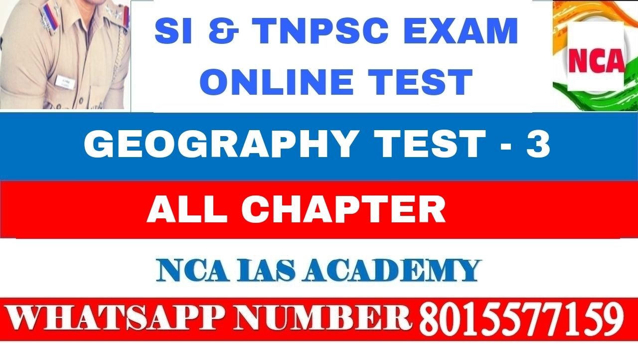 WA – GEOGRAPHY TEST – 03