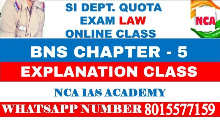 Protected: BNS CHAPTER – 05 VIDEO CLASS