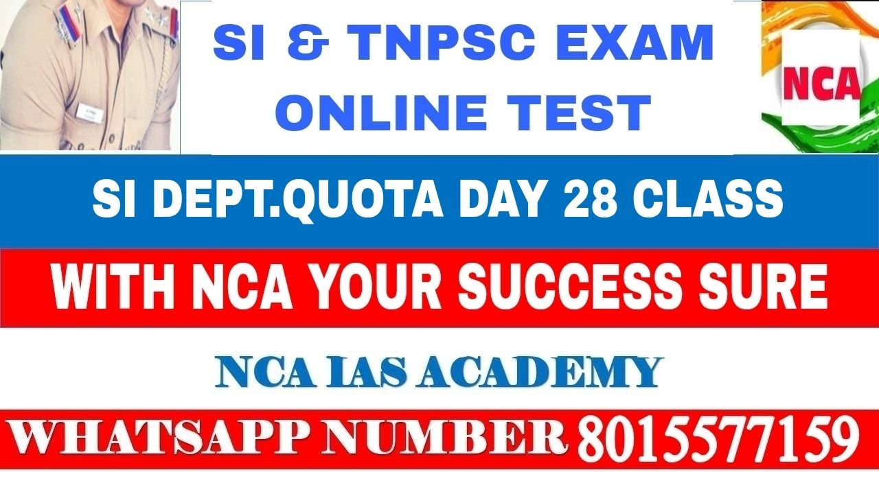 SI DEPT.QUOTA DAY 28 CLASS