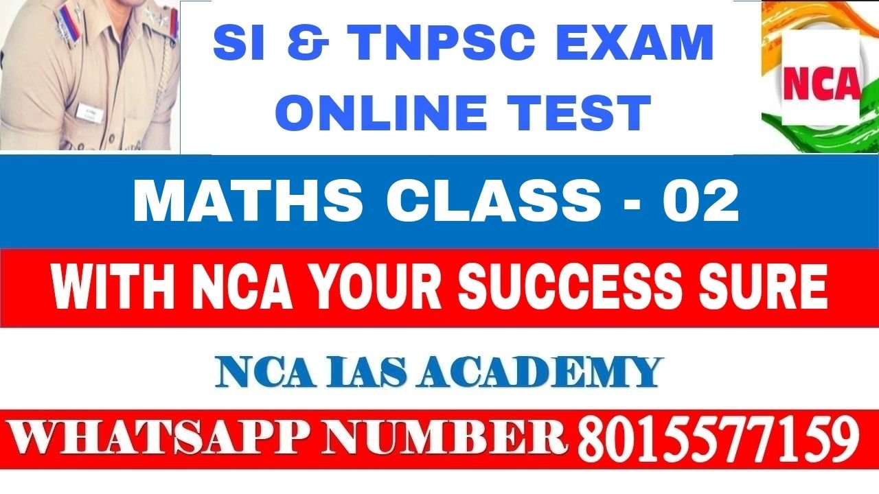 MATHS CLASS – 02