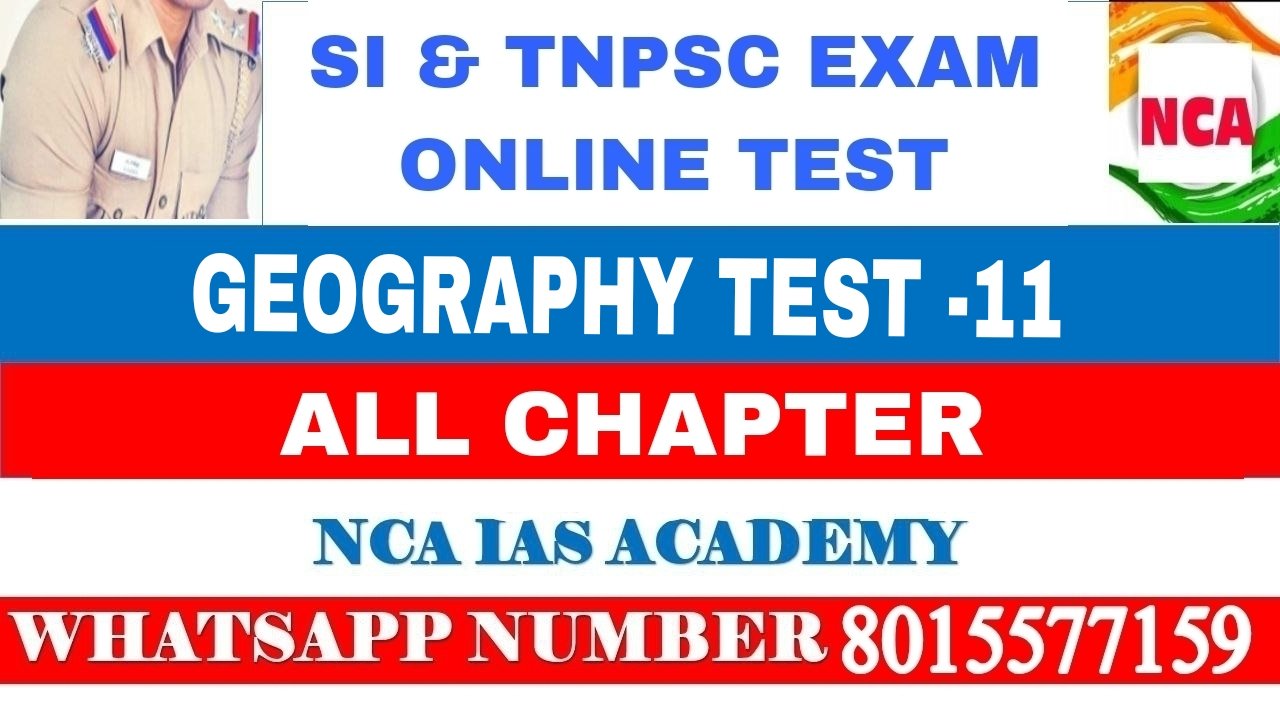 WA – GEOGRAPHY TEST – 11