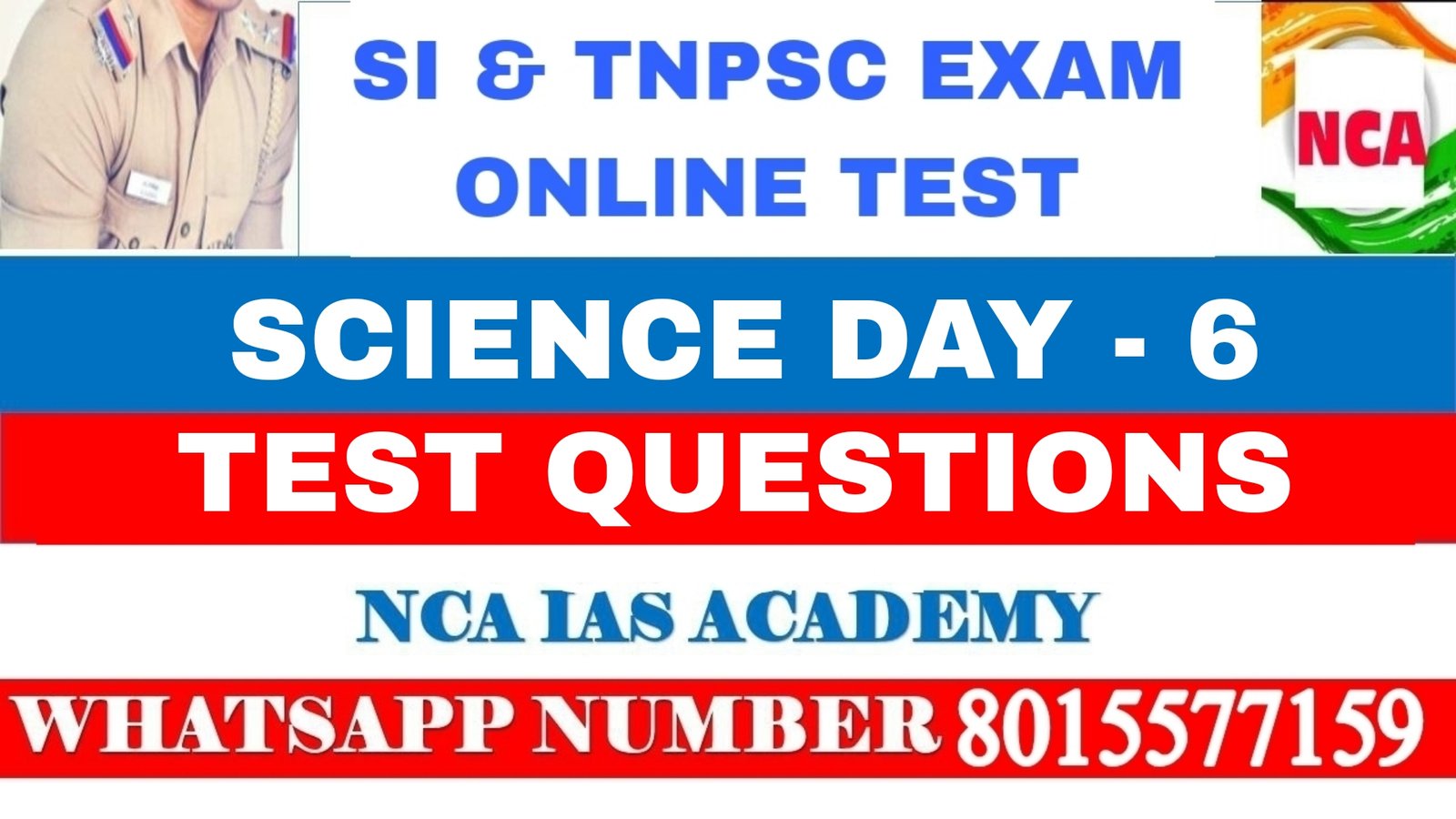 SCIENCE DAY – 6