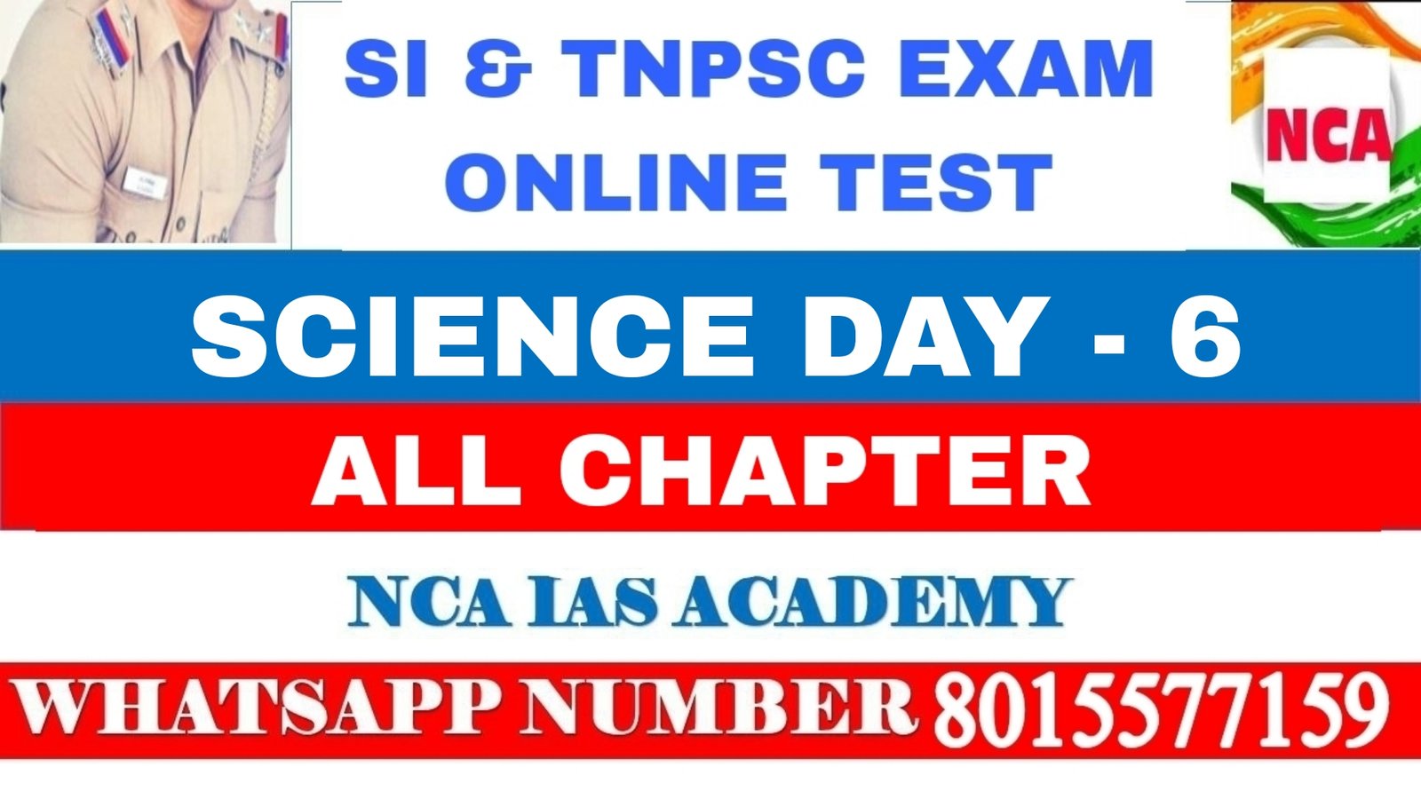 WA – SCIENCE TEST 6