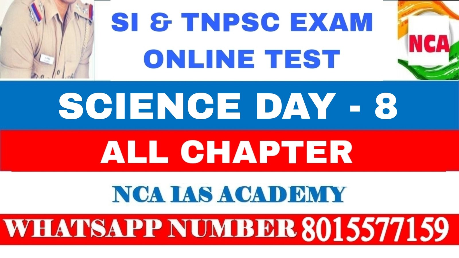 WA – SCIENCE TEST 8