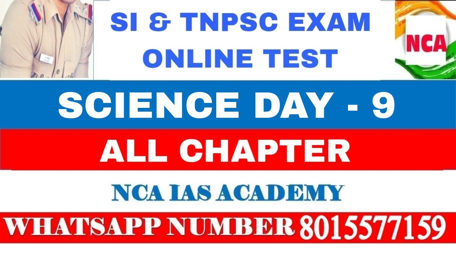 WA – SCIENCE TEST 9