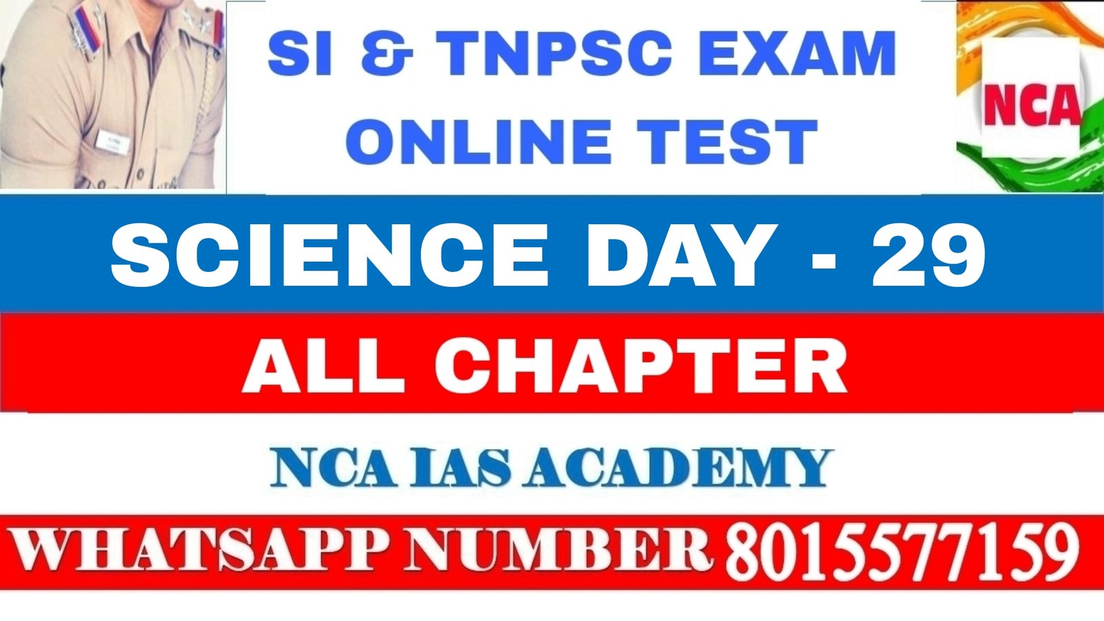 WA – SCIENCE TEST 29
