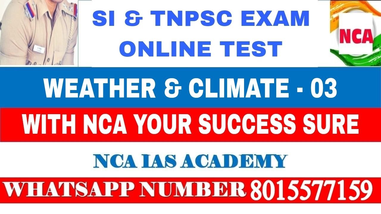 WEATHER AND CLIMATE – 03