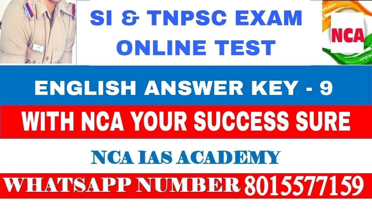 WA – ENGLISH TEST – 09