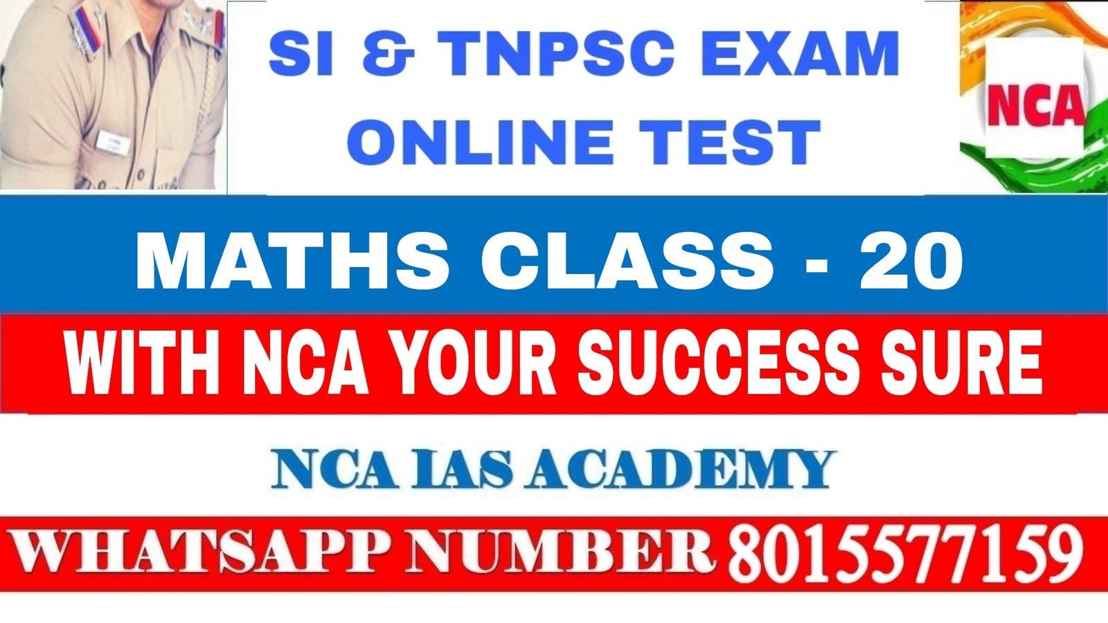 MATHS CLASS – 20