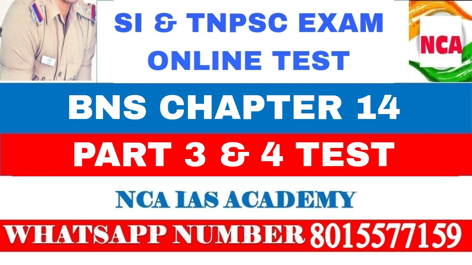 BNS CHAPTER TEST – 14 PART 3 AND 4