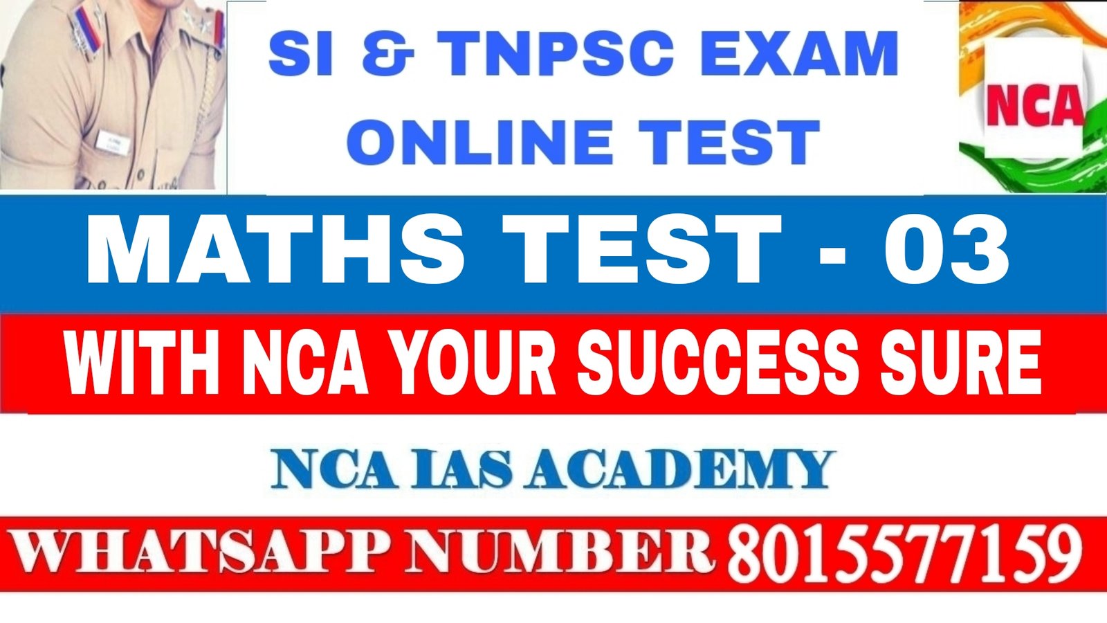 WA – MATHS TEST – 03
