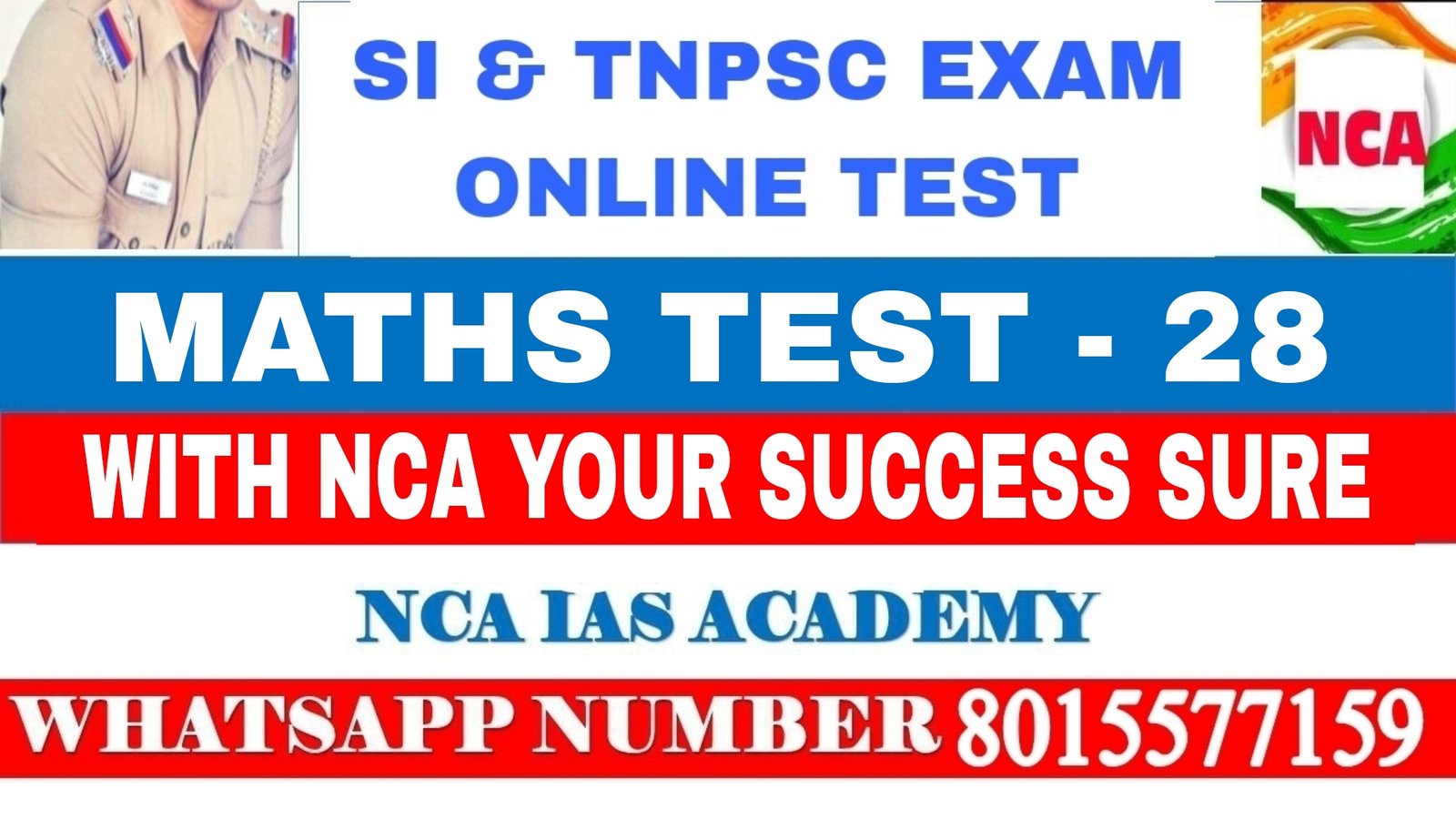 WA – MATHS TEST – 28