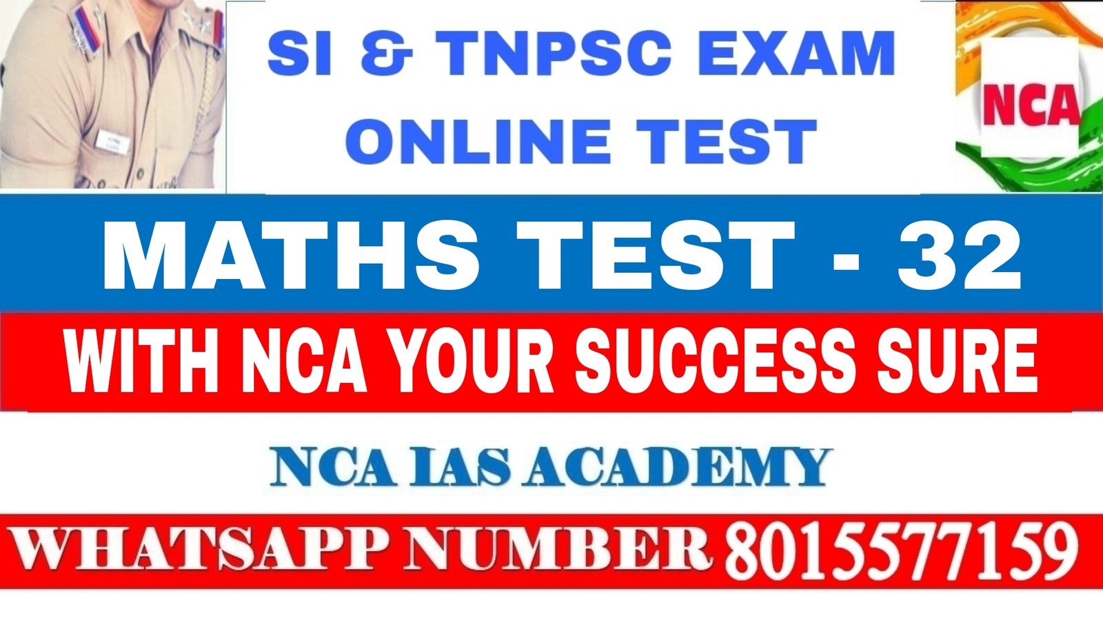 WA – MATHS TEST – 32