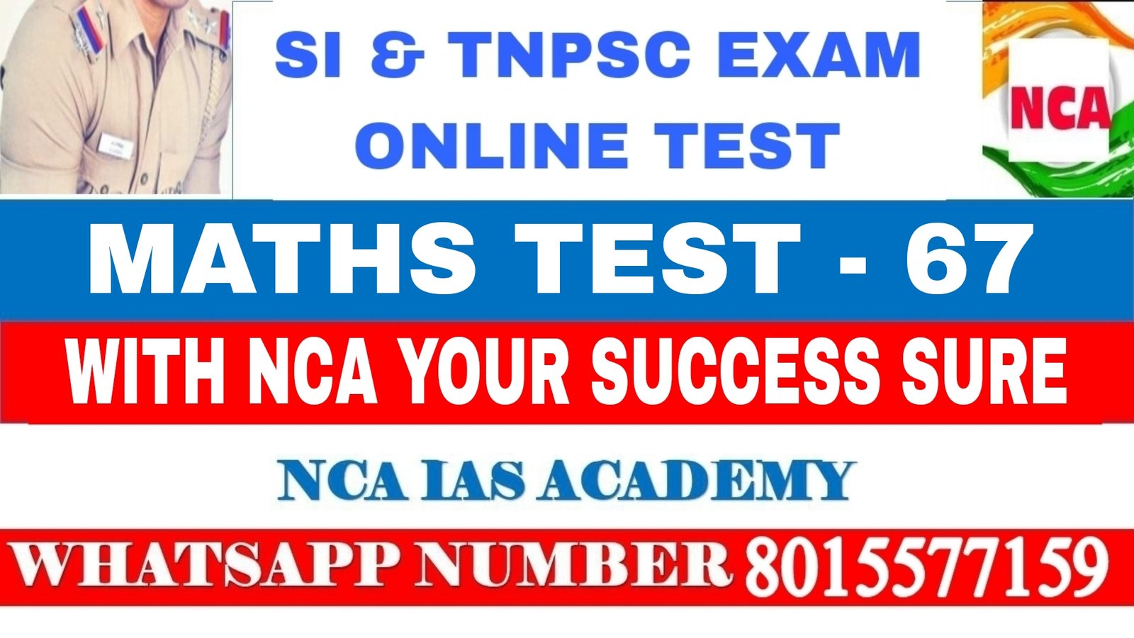 WA – MATHS TEST – 67