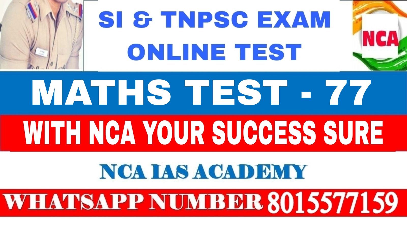 WA – MATHS TEST – 77