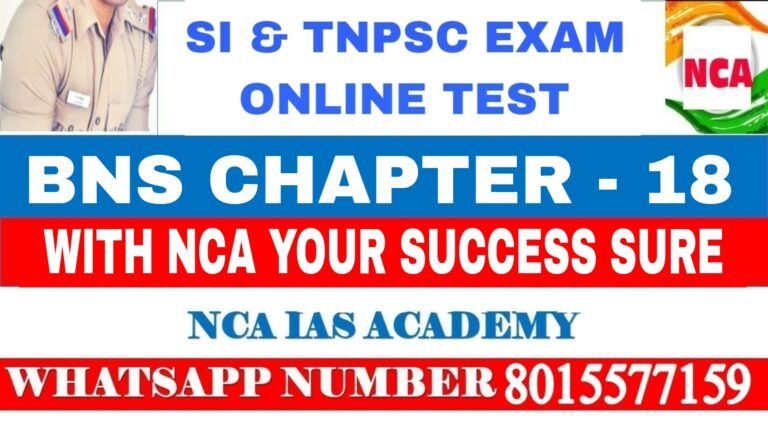 BNS CHAPTER – 18 VIDEO CLASS