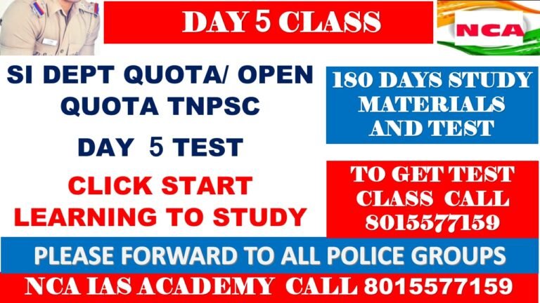 SI DAY – 05 TEST