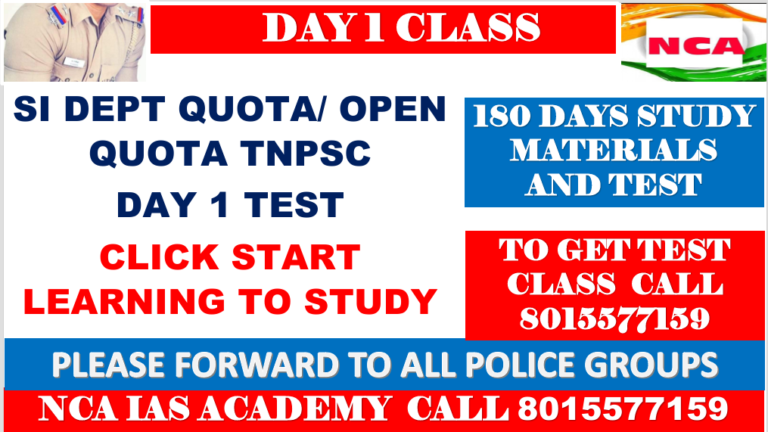 SI DAY – 01 TEST