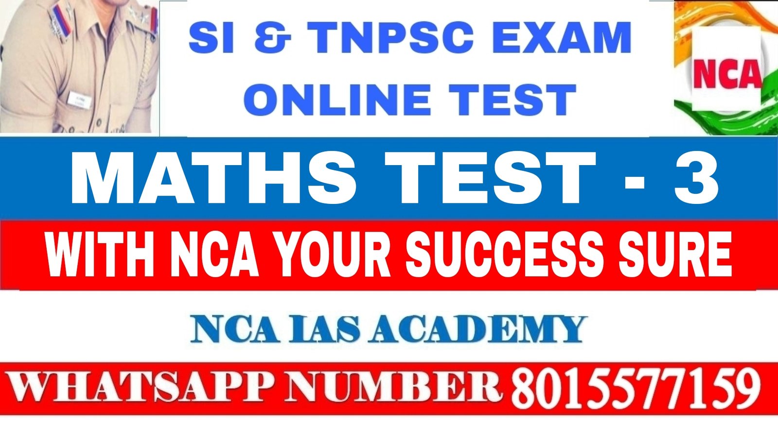 WA – MATHS TEST – 3